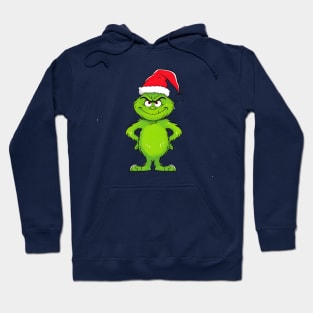 "Grinch Cartoon Full of Christmas Cheer" Hoodie